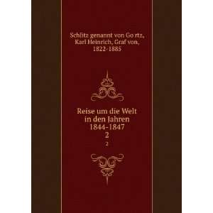   Karl Heinrich, Graf von, 1822 1885 Schlitz genannt von GoÌ?rtz Books