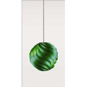  Eurostyle 70007 Trista Green Small Hanging Light