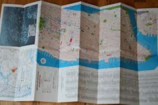 1964Worlds Fair New York Map Guide Book by Intertype Co  