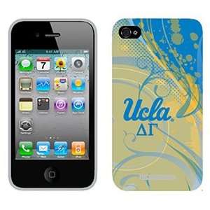  UCLA Delta Gamma Swirl on Verizon iPhone 4 Case by Coveroo 