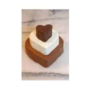 Valentine Fudge Heart Gift Trio: Grocery & Gourmet Food