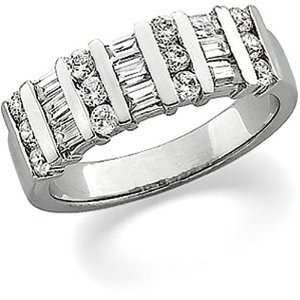  Platinum Diamond Anniversary Band   0.80 Ct. Jewelry