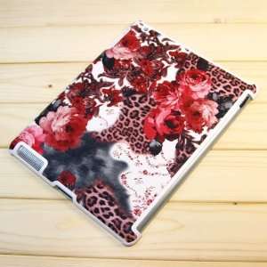   print with flower Plastic Case for Apple iPad 2 + Free Screen