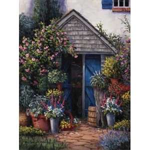  Garden Shed Finest LAMINATED Print Barbara Felisky 13x18 