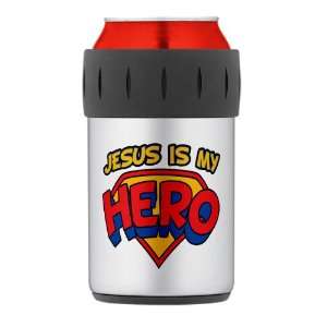    Thermos Can Cooler Koozie Jesus Is My Hero: Everything Else