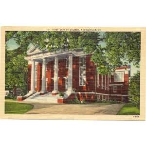   Postcard First Baptist Church Thomasville Georgia 