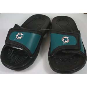   Dolphins Shower Slide Flip Flop Sandals   X Large