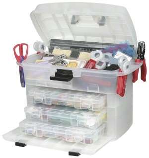   ArtBin Easy View Tote 17.5X9.25X12.75 Translucent 