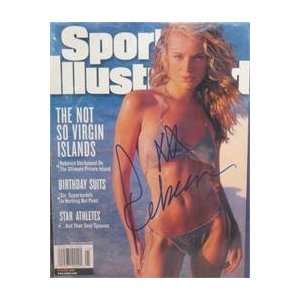 com Rebecca Romijn autographed Sports Illustrated Magazine (Swimsuit 