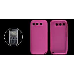   Fuchsia Soft Plastic Cover for Nokia E72: Cell Phones & Accessories