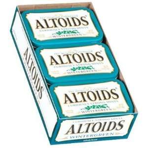  Altoids Curiously Strong Mints, Wintergreen, 1.76 oz Tins 