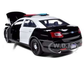   Car Interceptor Concept Unmarked Black/White die cast car by Motormax