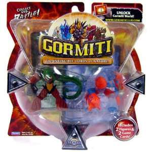  Gormiti Series 1 Action Figure 2 Pack Lethal Whip and 
