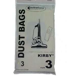  Kirby Style 3 Vacuum Cleaner Bags   3 pack   Generic: Home 