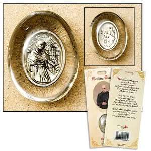  St. Max Kolbe Healing Pocket Stone 
