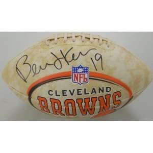  Bernie Kosar Cleveland Browns Logo Football: Sports 