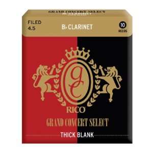  Grand Concert Select Thick Blank   Bb Clarinet #4.5   Box 