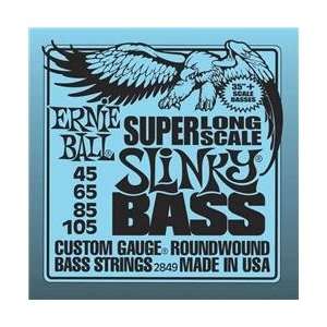  Ernie Ball Hybrid Slinky Bass Strings Super Long Scale 