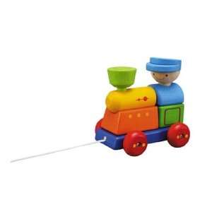  Plan Toys Sorting Train Pull Along Toy: Baby