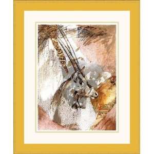    Afrique II by Ann Dillard   Framed Artwork