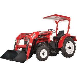   4WD Tractor with Front End Loader   with Ag. Tires: Home Improvement