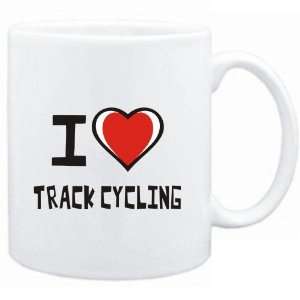  Mug White I love Track Cycling  Sports Sports 