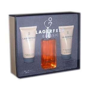 Lagerfeld By Karl Lagerfeld For Men. Gift Set ( Eau De Toilette Spray 