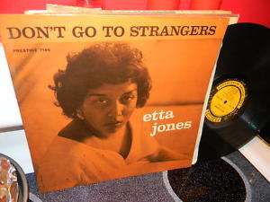 Etta Jones LP Dont Go to Strangers Prestige Confetti  