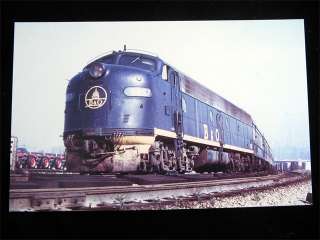 Baltimore & Ohio B&O Railroad Passenger Train Postcard  