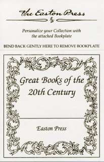 10) Great Books 20th Century Book Plates Easton Press  