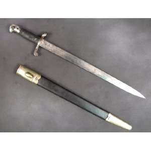  British P 1887 Mk III Sword Bayonet with Brass Fitted 