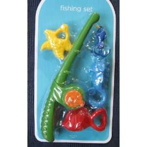  Childs Toy Fishing Pole and Fish Set: Toys & Games