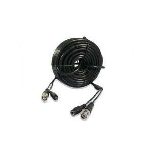    25ft AWG24 Premade Siamese CCTV Video + Power Cable