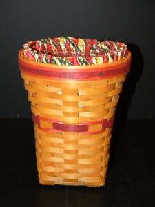 Longaberger Basket 1998 May Series Snapdragon Set  