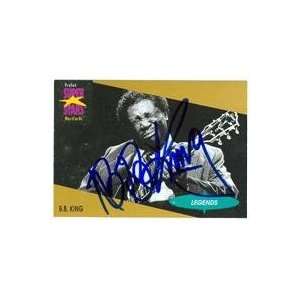  BB King autographed trading card: Sports & Outdoors
