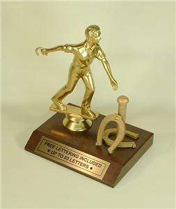 Trophy Fantasy Male Horseshoe Award Free Lettering Wow  