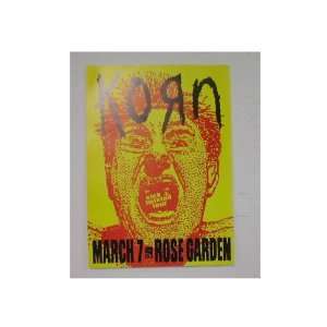 KORN Korn K.O.R.N. Handbill Poster K O R N