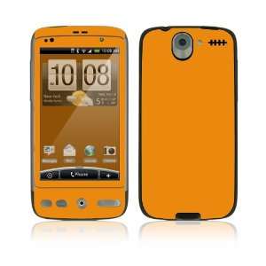 HTC Desire Decal Skin   Simply Orange 