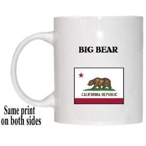    US State Flag   BIG BEAR, California (CA) Mug: Everything Else