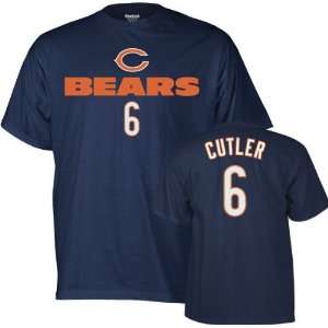  Jay Cutler Chicago Bears Youth Name and Number T Shirt 