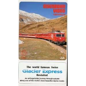   Famous Swiss Glacier Express Revisited VHS Video 