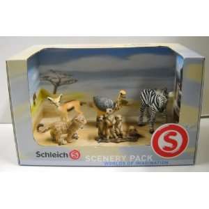 Scenery Pack WORLDS OF IMAGINATION Baby ANIMALS Box SET (Box Size 7.6 