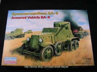 Eastern Express 1/35 35127 BA 6 Soviet Russian Unión Soviética Armor 