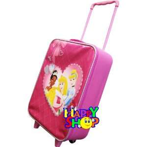   Disney Princess Kid Rolling Luggage   Suitcase   Travel Carry On: Baby