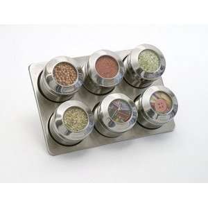  Lipper See & Store Stainless Steel Collection Spice Rack 