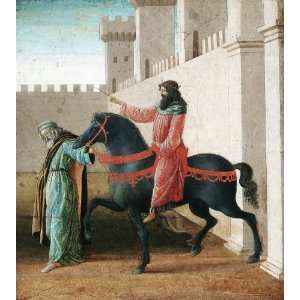  6 x 4 Greeting Card Lippi Filippino Mordecai: Home 