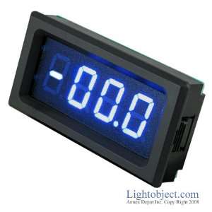   Digital Blue LED DC 200A Current Meter (8135): Home Improvement