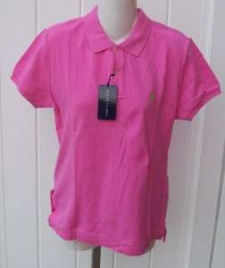 Ralph Lauren womens s/s mesh polo shirt skinny small  