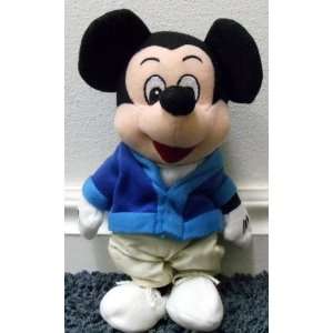  Disney Hip Preppy School Boy 8 Plush Bean Bag Mickey 