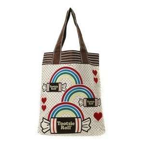    Tootsie Roll Rainbows and Hearts Tote Bag TTB0009: Toys & Games